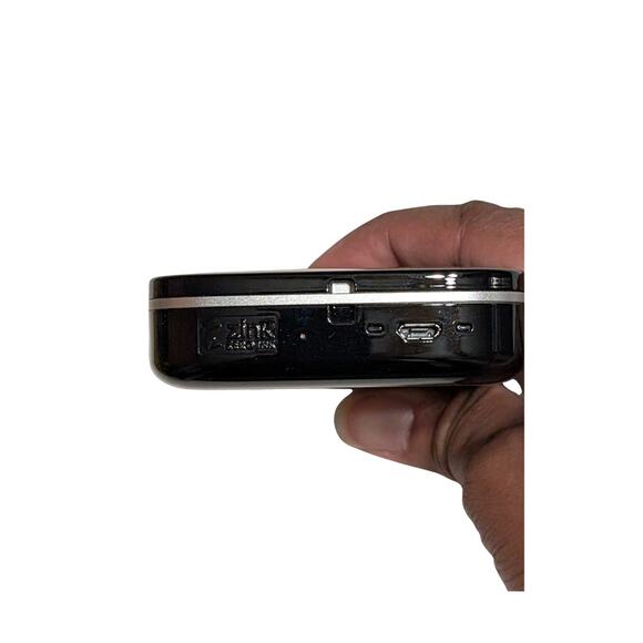 HP Sprocket Portable Photo Printer Black White - USED - Picture 6 of 6